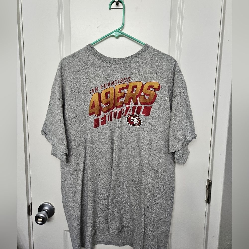 Men's Heathered Gray San Francisco 49ers T-Shirt 2XL